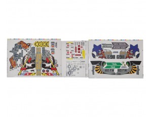 FMS F-16 Falcon 80mm EDF Jet Decal Set